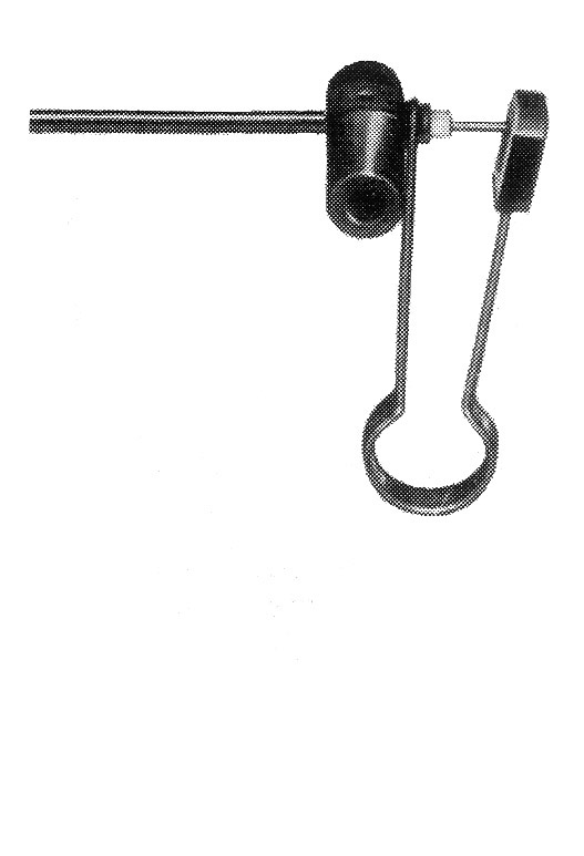 İZOLELİ ENDO  KAVRAMA FORSEPS X MODEL SAP ÇAP: 10MM L:36CM